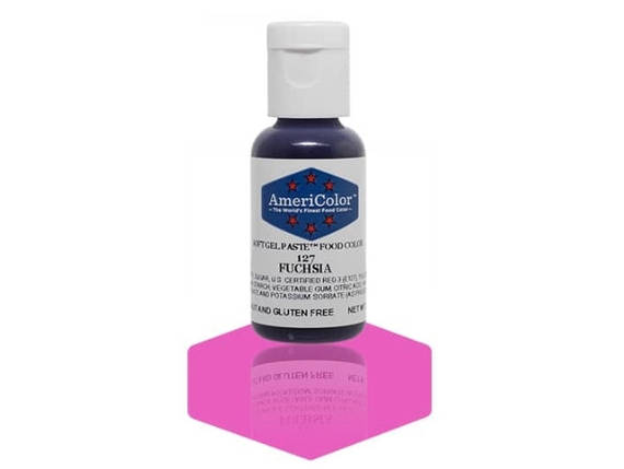 Барвник гелевий Americolor Фуксія (Fuchsia), фото 1