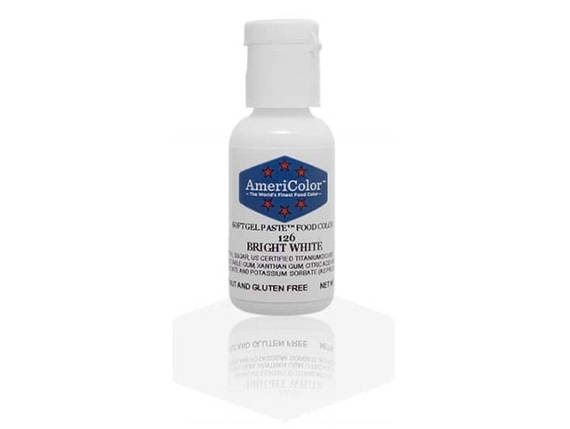 Барвник гелевий Americolor Яскравий Білий (Bright white), фото 1