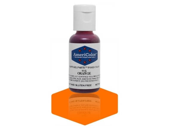 Барвник гелевий Americolor Помаранчевий (Orange), фото 1