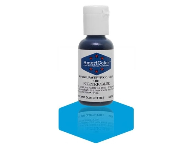 Барвник гелевий Americolor Електричний Синій (Electric blue)