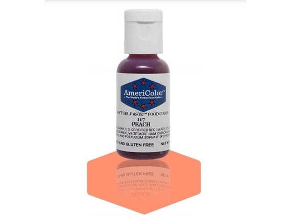 Барвник гелевий Americolor Персиковий (Peach), фото 1