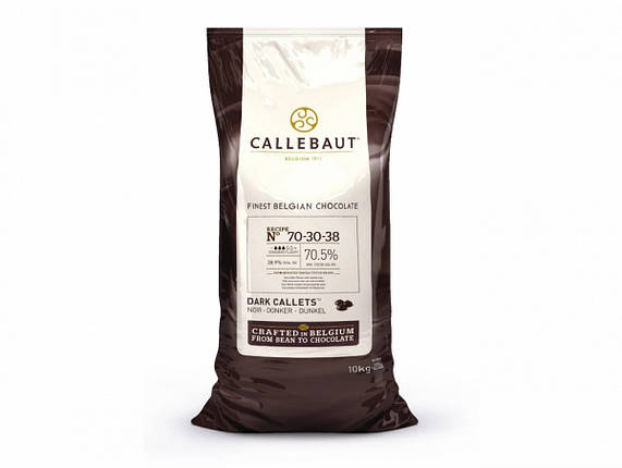 Бельгійський Чорний шоколад 70 % Barry Callebaut 10 кг, фото 1