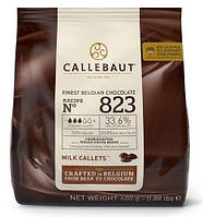 Бельгийский Молочный шоколад с натуральной ванилью сорта Bourbon Barry Callebaut 400 грамм 33,6% какао