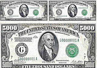 Вафельна картинка гроші "Долари 2"