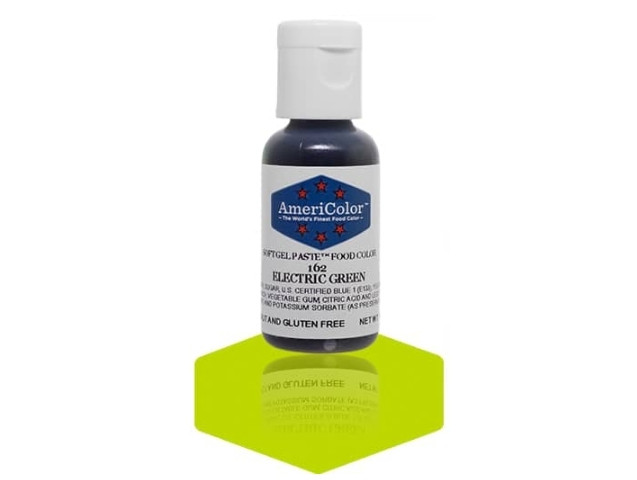 Барвник гелевий Americolor Електричний зелений (Electric green)