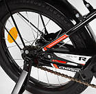 Двоколісний велосипед Corso MAXIS-16324 діаметр коліс 16", обладнаний страхувальними колесами, ручне гальмо, фото 4