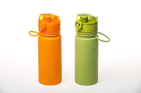 Пляшка силікон 500 мл Tramp TRC-093-orange