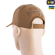 M-Tac бейсболка тактична Elite Flex ріп-стоп Coyote Brown L/XL, фото 3