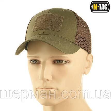 M-Tac бейсболка тактична з сіткою Elite Flex Dark Olive L/XL, фото 1