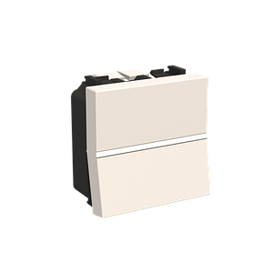 Вимикач 1-кл. прох. Zenit белый N2202 BL