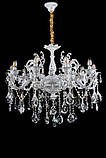 Сучасна люстра в класичному виконанні L556/10 (WT+GD), фото 2