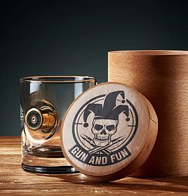 Стакан для віскі з донцем гільзи 12К