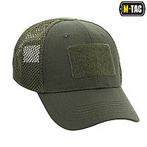 M-Tac бейсболка з липучкою та сіткою Flex ріп-стоп Army Olive L/XL, фото 4