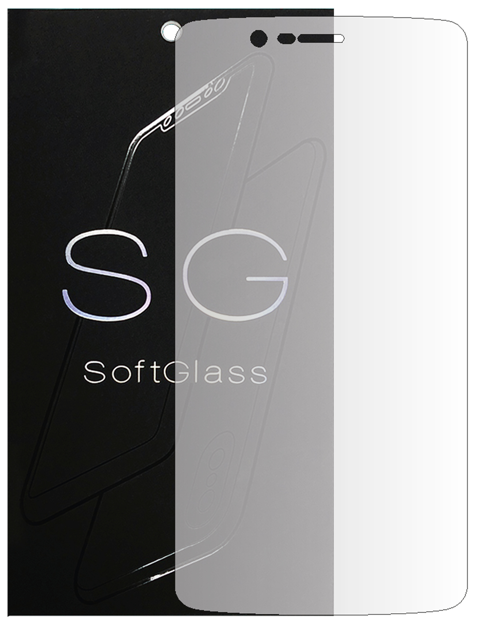 Бронеплівка ElePhone p8000 на екран поліуретанова SoftGlass
