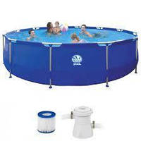 Каркасний басейн з фільтром JILONG 366 х 76 см набір 16 в 1 (N/S)