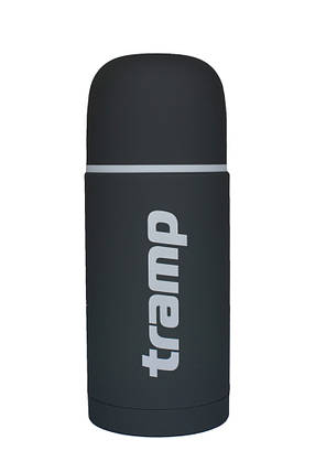 Термос TRAMP Soft Touch 0,75 л, Сірий, фото 4