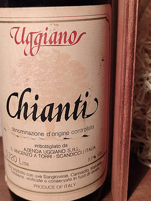 Вино 1979 року Chianti Classico Італія, фото 2