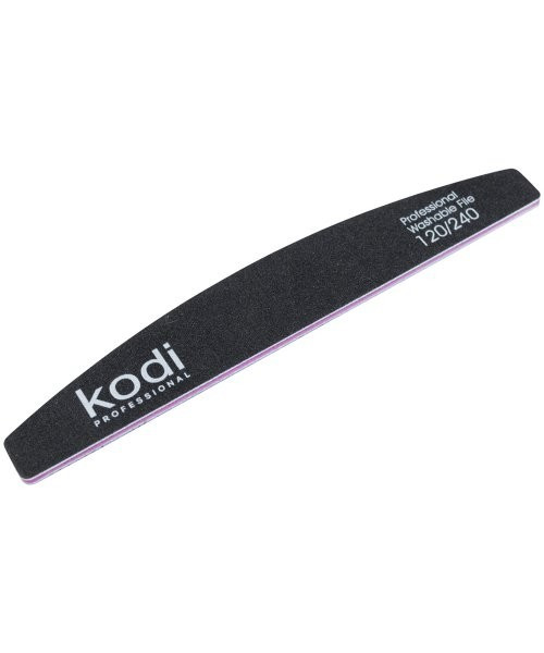 Пилка для нігтів Kodi Professional №43 Півмісяць120/240, фото 1