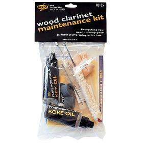 Набір по догляду за дерев'яною кларнетом DUNLOP HE105 Wood Clarinet Maintenance Kit