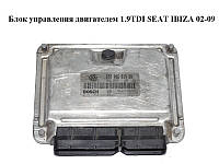 Блок управления двигателем 1.9TDI SEAT IBIZA 02-09 (СЕАТ ИБИЦА) (0281010891, 038906019DQ)