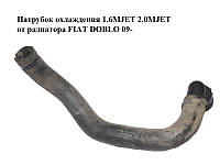 Патрубок охлаждения 1.6MJET 2.0MJET от радиатора FIAT DOBLO 09- (ФИАТ ДОБЛО) (51817696)