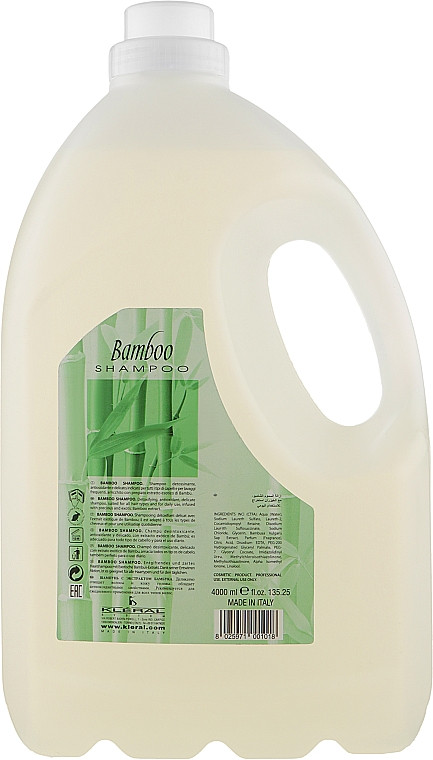 Шампунь з екстрактом бамбуку Kleral System Bamboo Shampoo, 4000 мл.