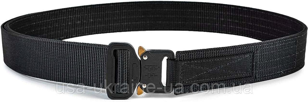 Ремінь WOLF TACTICAL Heavy Duty Hybrid Quick-Release EDC Belt - 2-шаровий, фото 1