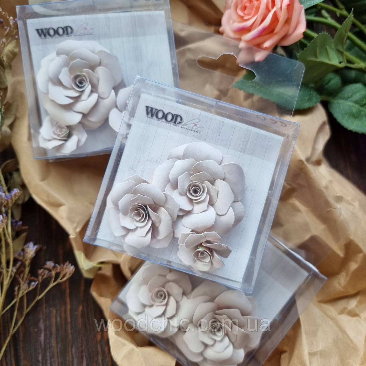 Паперові квіти 022, фото 1