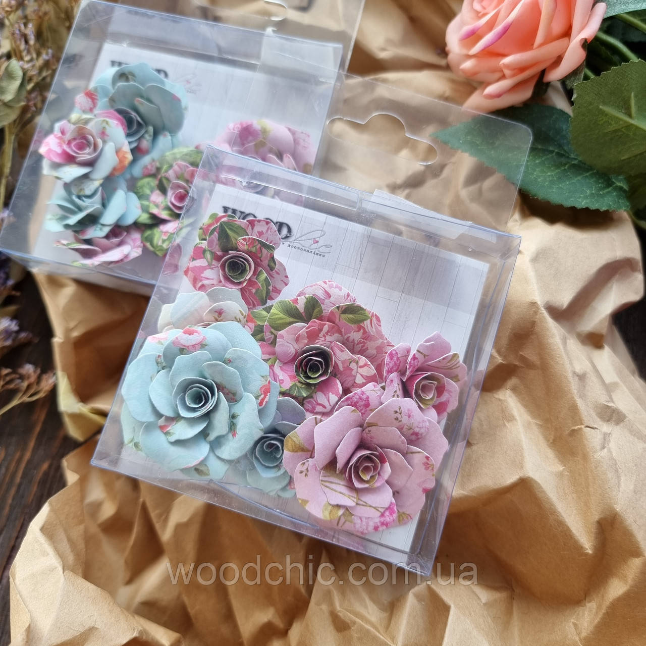 Паперові квіти 083, фото 1