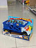 Hot Wheels Машинка Хот вілс Монстро-транспортер Носоріг Monster trucks Rhino Rig Vehicle Mattel HFB13, фото 3