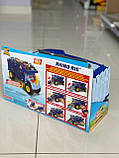 Hot Wheels Машинка Хот вілс Монстро-транспортер Носоріг Monster trucks Rhino Rig Vehicle Mattel HFB13, фото 7