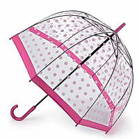 Зонт Fulton Birdcage-2 L042-031483 розовые кружочки