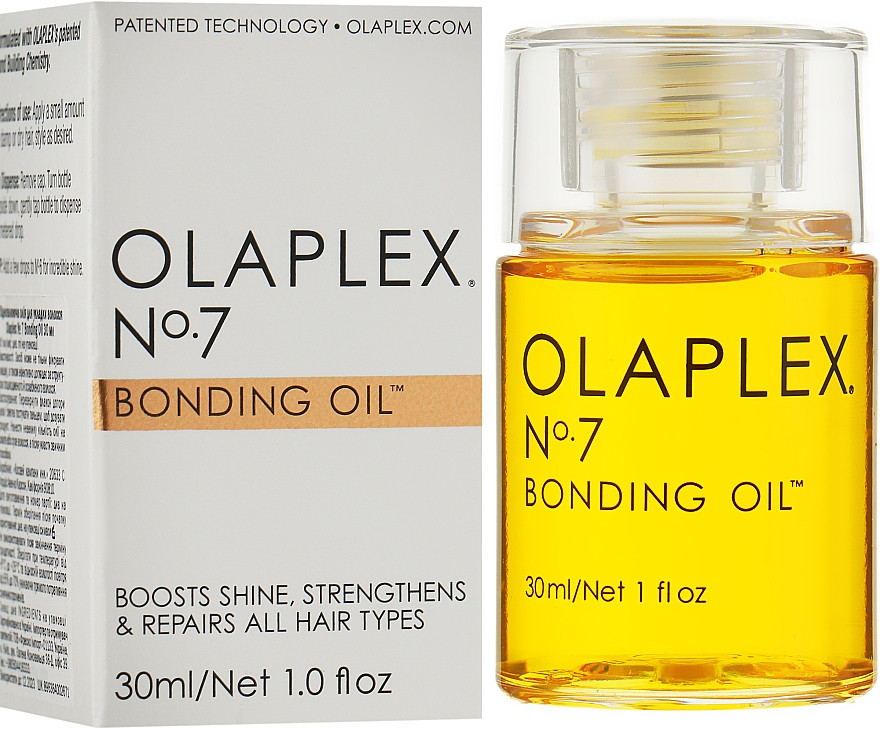 Olaplex No7 Bonding Oil - висококонцентроване, що відновлює масло для волосся, 30 мл