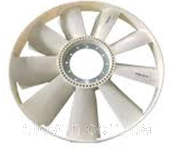 Вентилятор WEICHAI крильчатка радіатора охолодження D-670мм 9 лопастій з ободом (Арт. 612600060886)