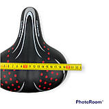 Сідло дорожнє Baisike дамка червоне пляма 153B, фото 5