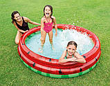 Дитячий надувний басейн Кавун з ремкомплектом, фото 3