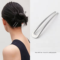 Элегантная заколка-шпилька для пучка волос Классика