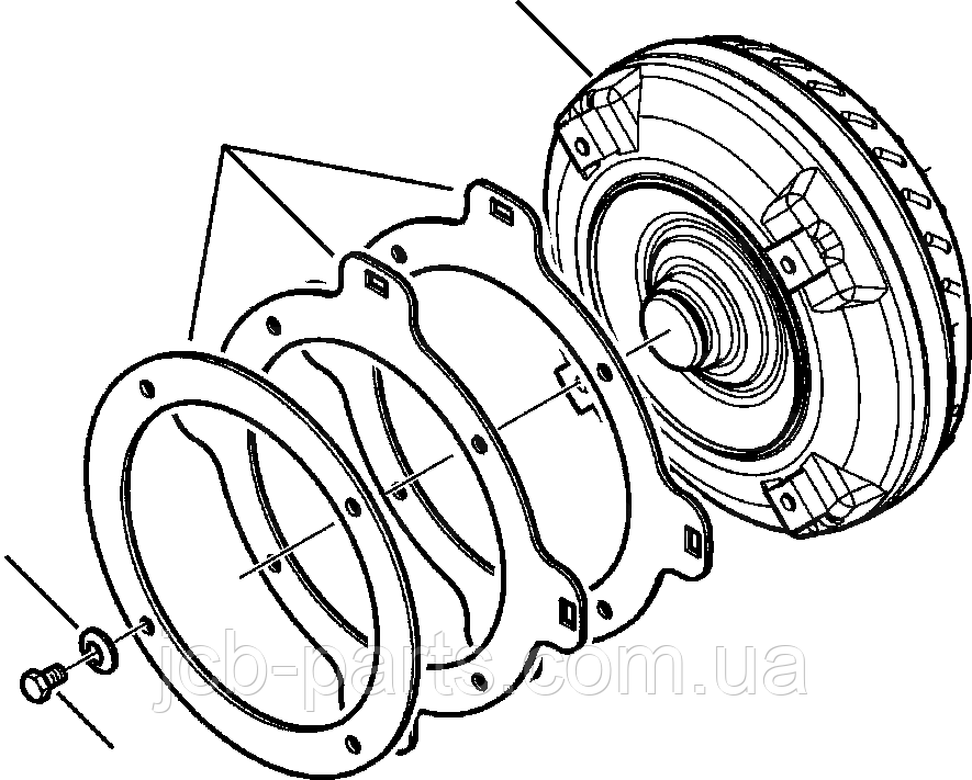 642652 Гідротрансформатор Carraro