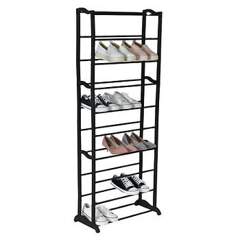 Стійка для взуття на 30 пар полиця під взуття стелаж Amazing Shoe Rack