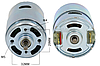 Електродвигун 895 постійного струму 12-24 В 10000-20000prm, фото 3