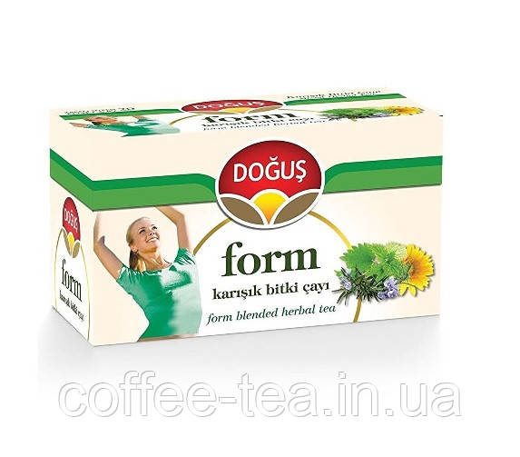 Турецкий чай Dogus Form (для похудания) - 20 пакетиков - фото 1 - id-p1635045388