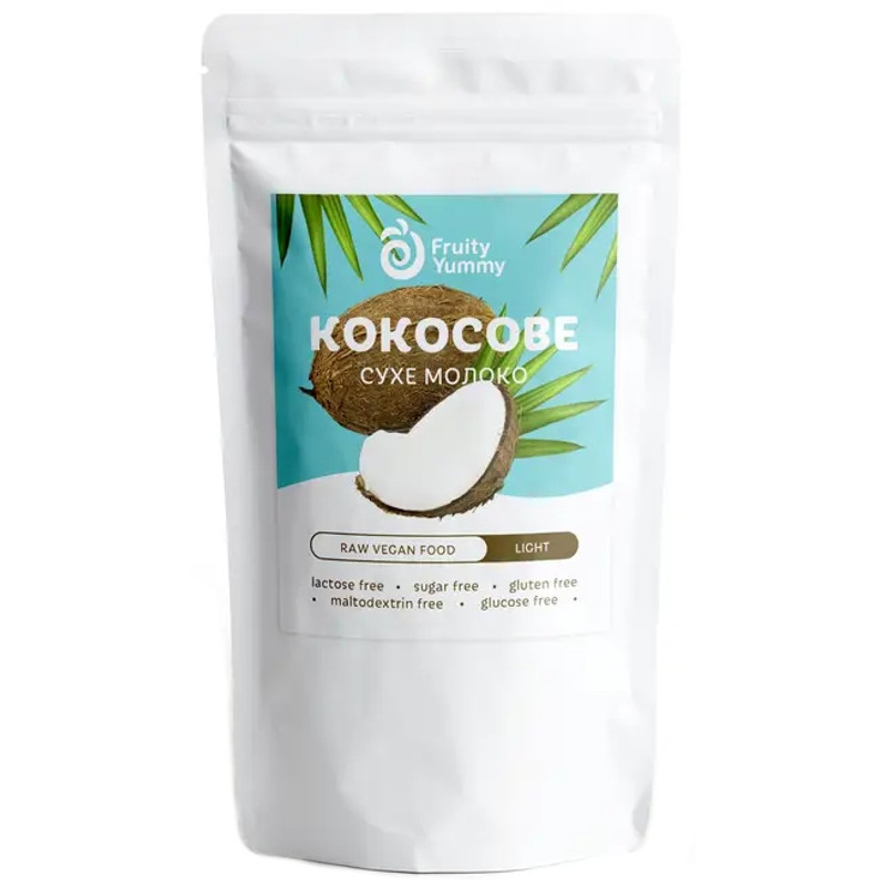 Сухе молоко Кокосове Light Fruity Yummy 250 г