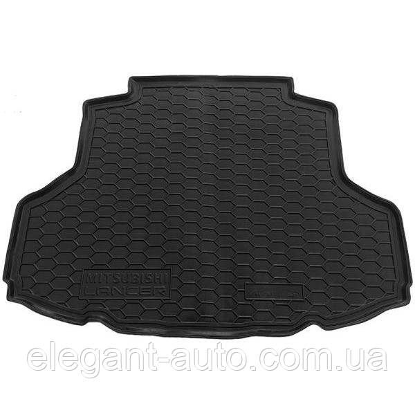 Килимок багажника MB Lancer 9 2003-2007 Седан пластик "AVTO-Gumm"211657