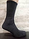 Трекінгові шкарпетки з текстурними термозонами,довгі, індивід.пак, кольор Сірий, фото 3