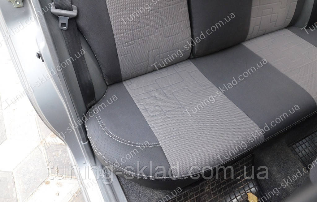 Чехлы на сиденья Шевроле Ланос (чехлы из экокожи Chevrolet Lanos стиль Premium) - фото 8 - id-p31498676