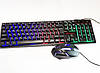 Клавіатура KEYBOARD KR-6300TZ з підсвіткою + Мишка, фото 7