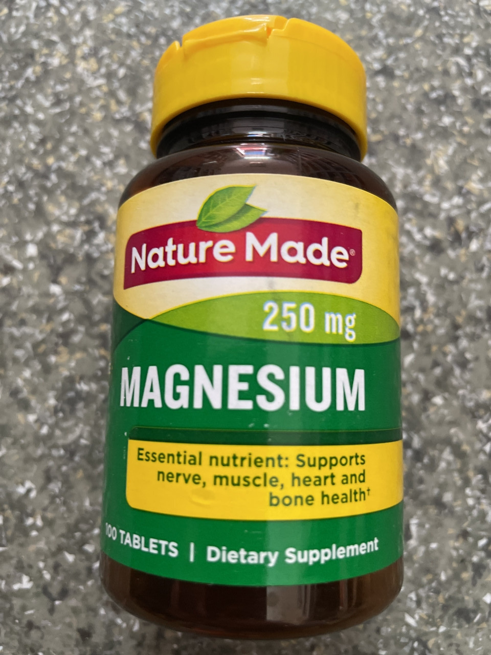 Магний Nature Made Magnesium 250 mg 100 tab