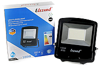 Прожектор LED Lezard IP65 20000h 100W/6500 PAL65100 чорний 8000lm