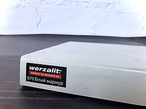 Підвіконня Werzalit Exclusiv / Верзаліт (Німеччина) 070 білий мармур 100мм