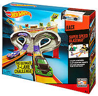 Трек Хот Вилс Безумные гонки Hot Wheels Super Speed Blastway CDL49